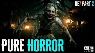Resident Evil 7 Part 2 – Marguerite Boss Fight in 4K (PS5 Pro No Commentary)