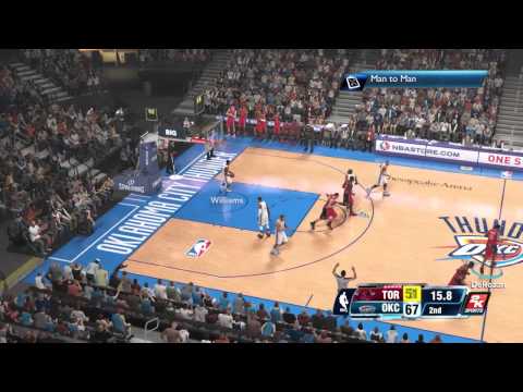 NBA 2k14 Raptors MyGm| Ep 4 - VS the Thunder!