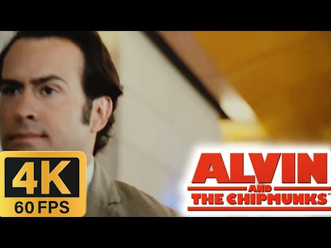 Alvin and the Chipmunks (2007) - Chipmunks follow Dave Seville Scene [4K/60FPS]