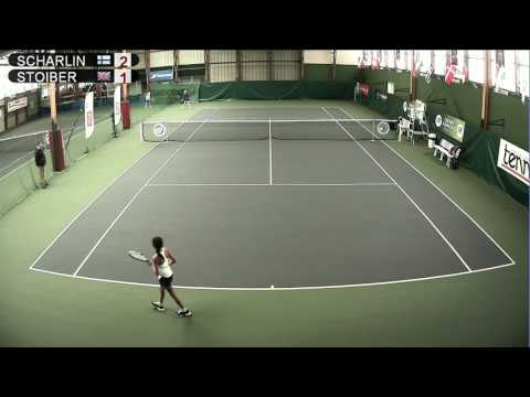 SCHARLIN (FIN) vs STOIBER (GBR) - Open Super 12 Auray Tennis - Court 1