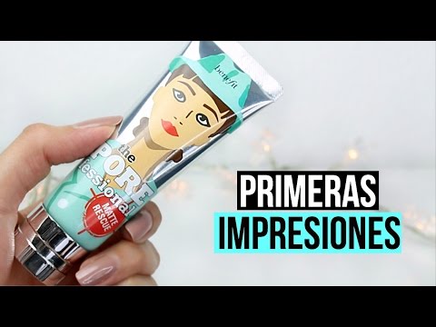 BENEFIT POREFESSIONAL MATTE RESCUE PRIMER | PRIMERAS IMPRESIONES | MARIEBELLE Video