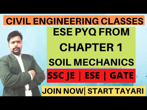 INTRODUCTION TO SOIL MECHANICS Soil Mechanics for GATE ESE SSC JE STATE AE JE RRB JE