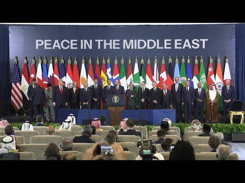 World leaders attend Gaza peace summit in Sharm El-Sheikh | AFP