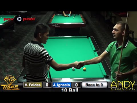 Jeffrey Ignacio vs Vilmos Foldes / 2015 Hard Times 10 Ball Open