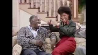The Cosby Show - Clair and her father singing (