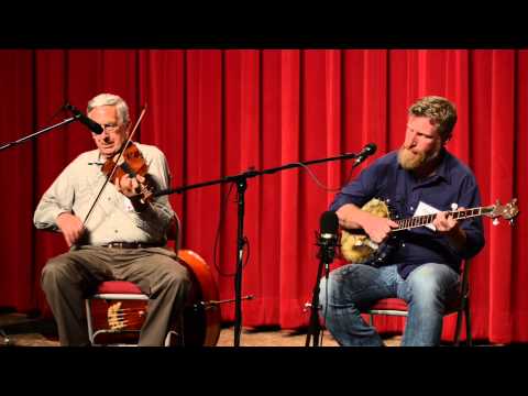 Chris Coole w/ Alan Jabbour & Mac Benford - Quince Dillion's High D Tune (Midwest Banjo Camp 2013)