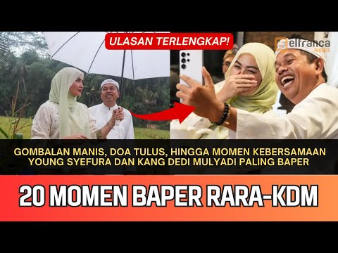 [FULL] 20 MOMENTS OF KDM & RARA'S EMOTION IN LEMBUR PAKUAN MAKE IT HARD TO MOVE ON