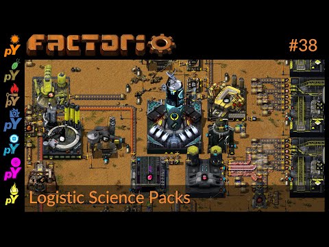 Logistic Science Packs | Part 38 | Factorio PyAE | Pyanodons Alternative Energy