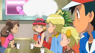 Shauna Knows Serena Likes Ash 😏 [Hindi] |Pokémon XY Kalos Quest Season 18 In Hindi|