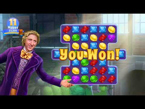 Wonka's World of Candy – Match 3 gameplay