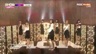 Live HD | 150624 AOA &quot;초콜릿 (Chocolate)&quot; (Comeback Stage) @ MBC MUSIC 쇼 챔피언