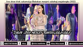 Download lagu NINA MINCREUNK - DASAR JODO MEDLEY RUNTAH & GALA GALA || D'BINTANG MUSICA || MJ SOUND. mp3