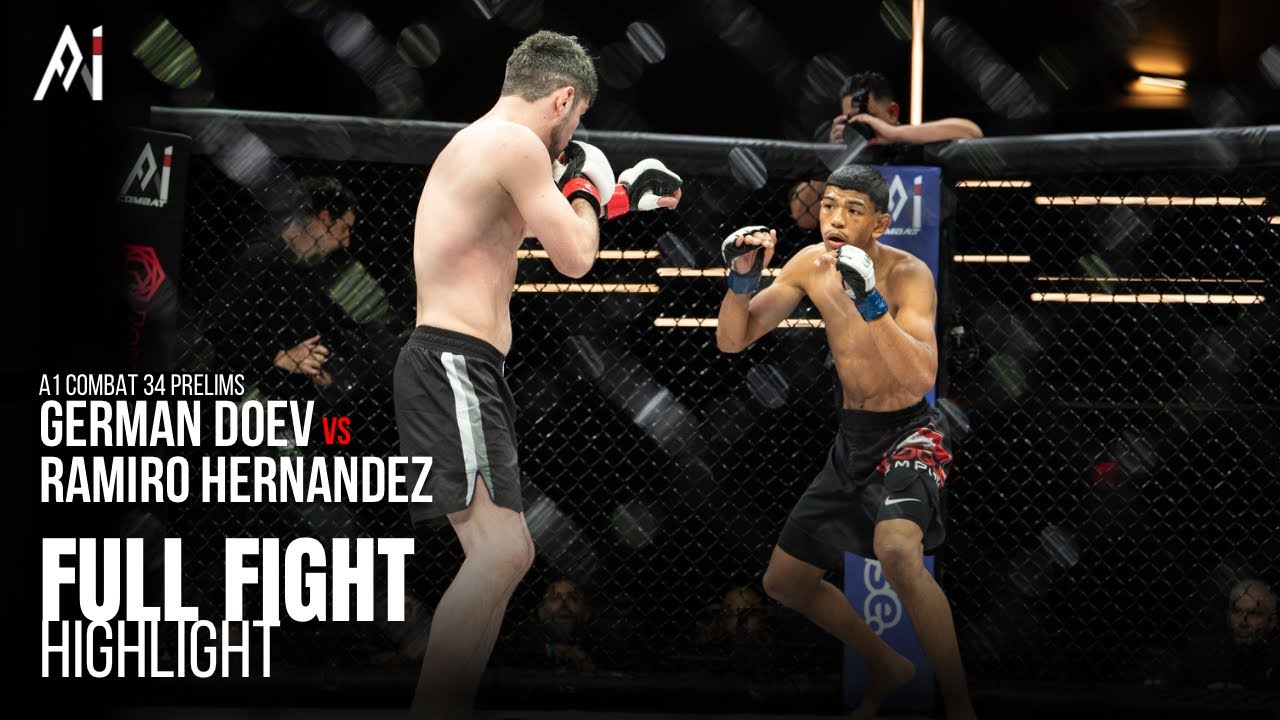 German Doev vs Ramiro Hernandez | Amateur Bantamweight Championship | A1 Combat 34 Prelims