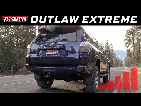 Thumbnail for 2010-2021 Toyota 4Runner 4.0L - Flowmaster Outlaw Extreme - 817961 by Toyota 4Runner, Toyota, Vehicle