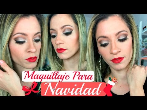 Un Maquillaje Fácil y Sencillo para NAVIDAD | NatyGloss