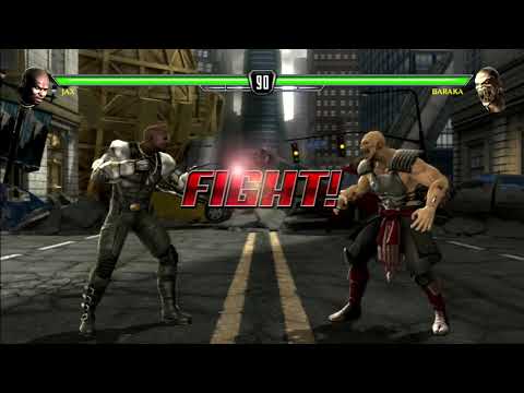 MK VS DC Battles - Jax VS Baraka