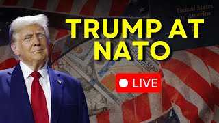 Donald Trump LIVE: Trump Arrives For NATO Summit In The Netherlands | NATO Summit LIVE