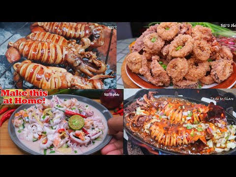 4 Ways Squid: The Ultimate Ulam or Pulutan⁉️