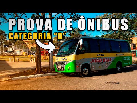 Prova Prática de Ônibus Categoria D - Detran São Paulo