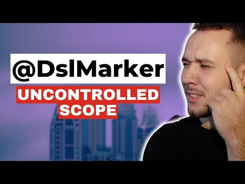 Scope control with @DslMarker annotation. Kotlin DSLs.