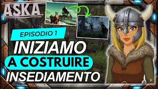 Aska: iniziamo a costruire il nostro insediamento gameplay survival