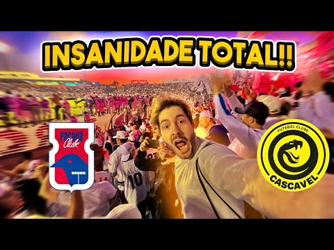 OLHA O QUE A TORCIDA DO PARANÁ FEZ NUM JOGO DE SÉRIE D/ Paraná x Cascavel