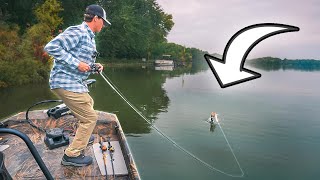 Fishing MY FAVORITE Lure For BIG Fall Bass! (Jig Fishing Tips)