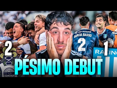 REACTION / GIMNASIA LP 2-1 RACING