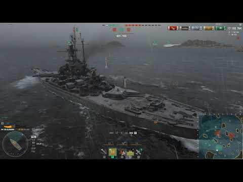 Wolkig mit Aussicht auf Asymmetrie! - World of Warships asymmetrisches Gefecht