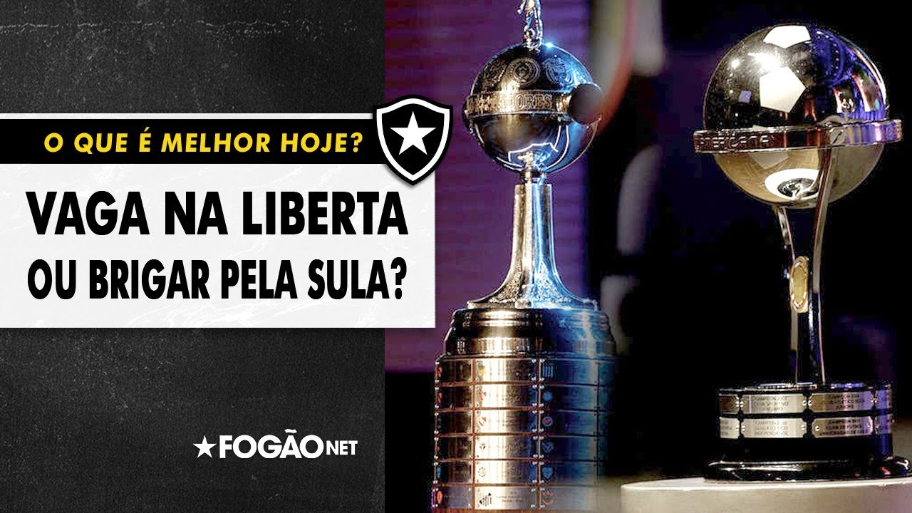 VÍDEO: Libertadores ou Sul-Americana? O que é melhor para o Botafogo em 2023?