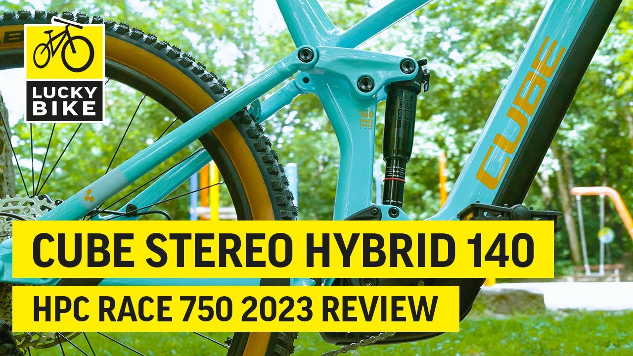 CUBE STEREO HYBRID 140 HPC RACE 750 2023 REVIEW | All-Mountain-E-Fully für mühelose Geländekilometer