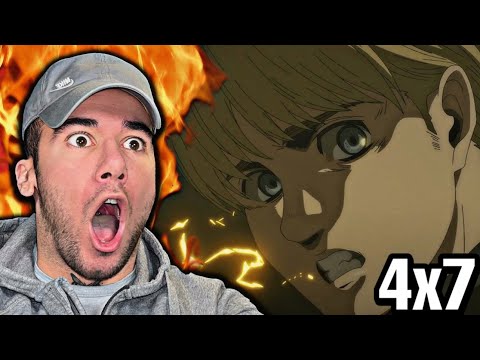 ATTACK ON TITAN 4x7 (REACTION)
