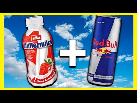 Müllermilch + Redbull