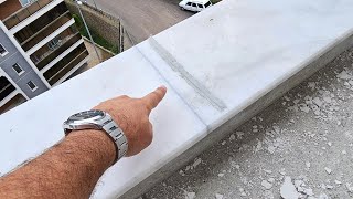 #Mermer ek yerlerine dikkat !  #inşaat #şantiye #beton #bina