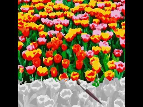 Color by Number - spring