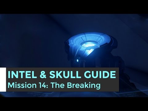 Halo 5 - Intel and Skull Locations - Mission 14: The Breaking