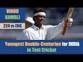 VINOD KAMBLI | 1st Test Ton | 224 @ Wankhede | 3rd TEST | ENGLAND tour of INDIA 1993