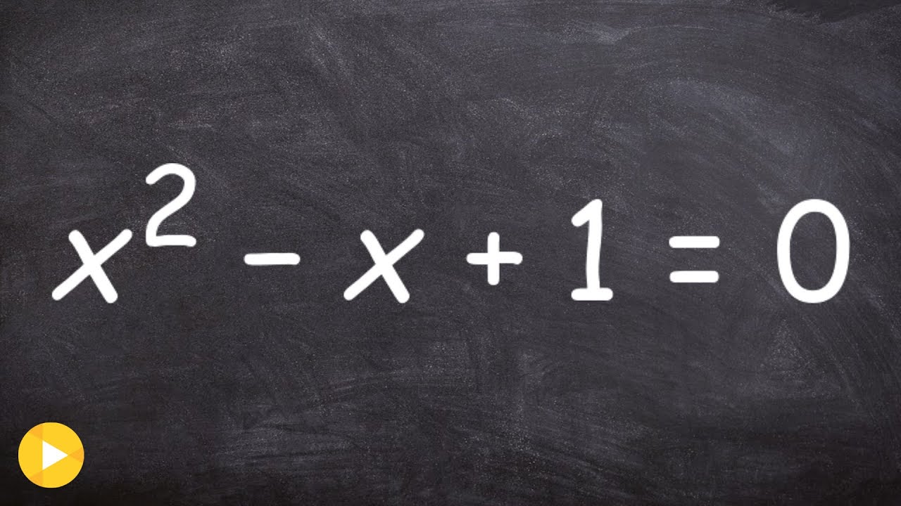 Solve Using The Quadratic Formula With Complex Solutions How To