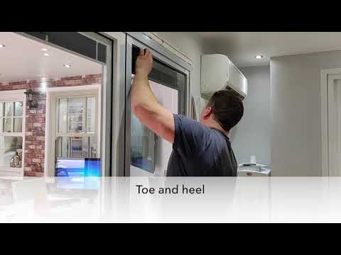 How to install a Bi-folding Door