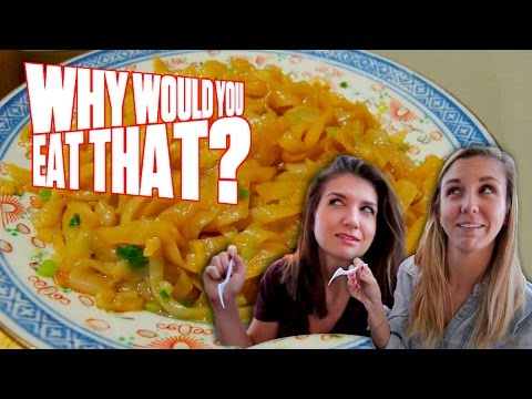 Gelatinous Crunchy Umbrella Meat aka Jellyfish - Why Would You Eat That?