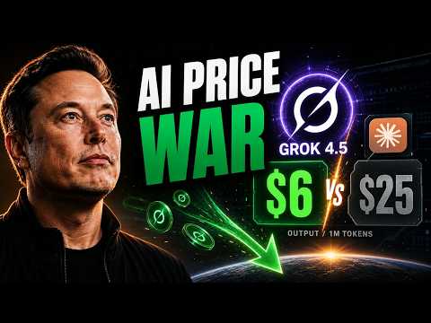Grok 4.5 Just Broke AI Pricing — Can Claude Compete?