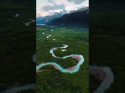 El rio de las vueltas en el Chalten en la pcia de santa cruz #turismoargentina #patagonia