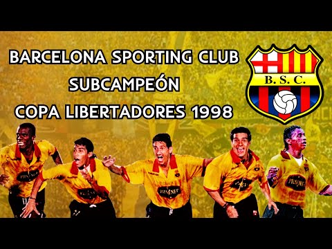 Barcelona Sporting Club 🇪🇨 Subcampeón 🥈 de la Copa Libertadores 🏆 Año 1998 ⚽ | Review