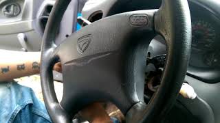 Front Driver Air Bag Removal | Mitsubishi Eclipse, Plymouth Laser, and Eagle Talon |  HOW TO