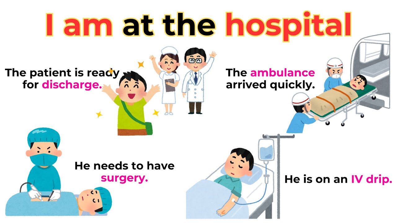 Hospital English: Practical Words and Phrases You Need | Speak English at the Hospital |Kiwi English