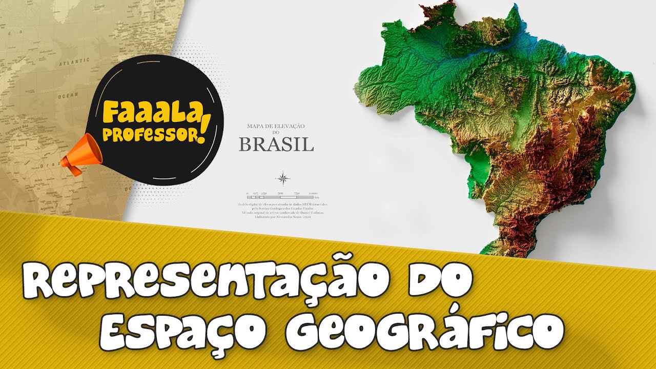 Representação do espaço geográfico | GEOGRAFIA | Prof. Carlos André