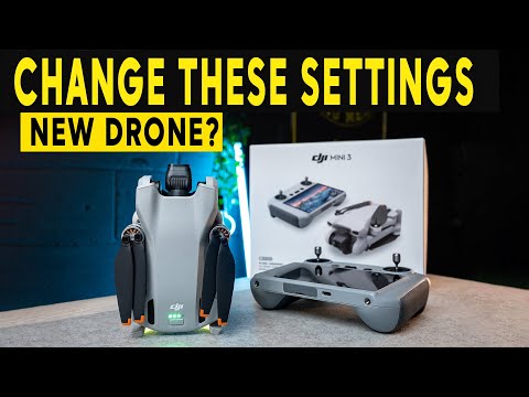 CHANGE THESE DJI FLY APP SETTINGS FIRST ON YOUR DJI Mini 3