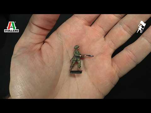 Army Men, paint WW2 US Paratroopers, 1/72 Scale, Miniature Tutorial, Italeri