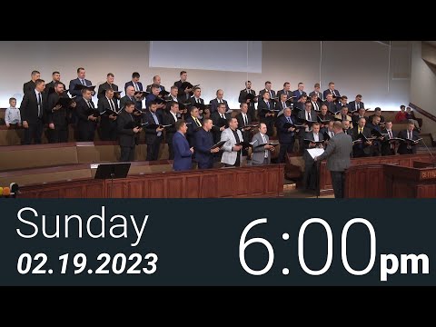02/19/2023 Sunday 6pm - Full Service