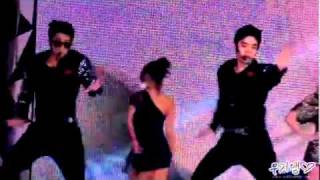 [Fancam] 111229 Wooyoung Junho 2PM Gayo Daejun - Every Little Step  Cut